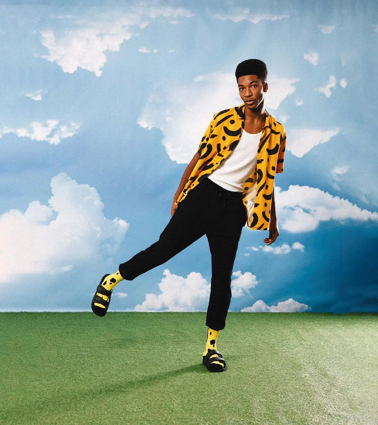 Calcetines Eat My Socks Tropical Banana - ECRU