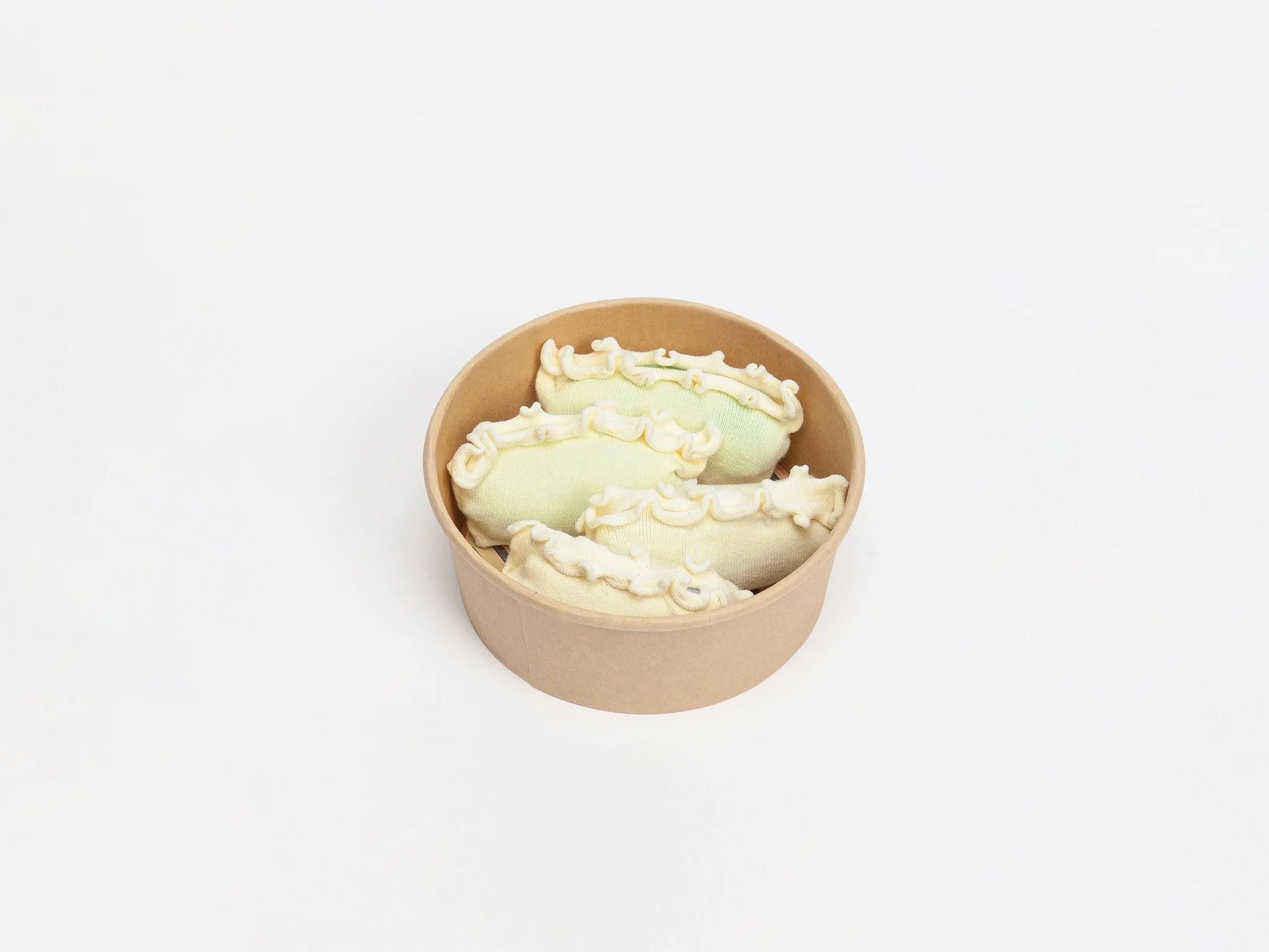 Calcetines Eat My Socks Yaki Gyoza 2 Pares - ECRU