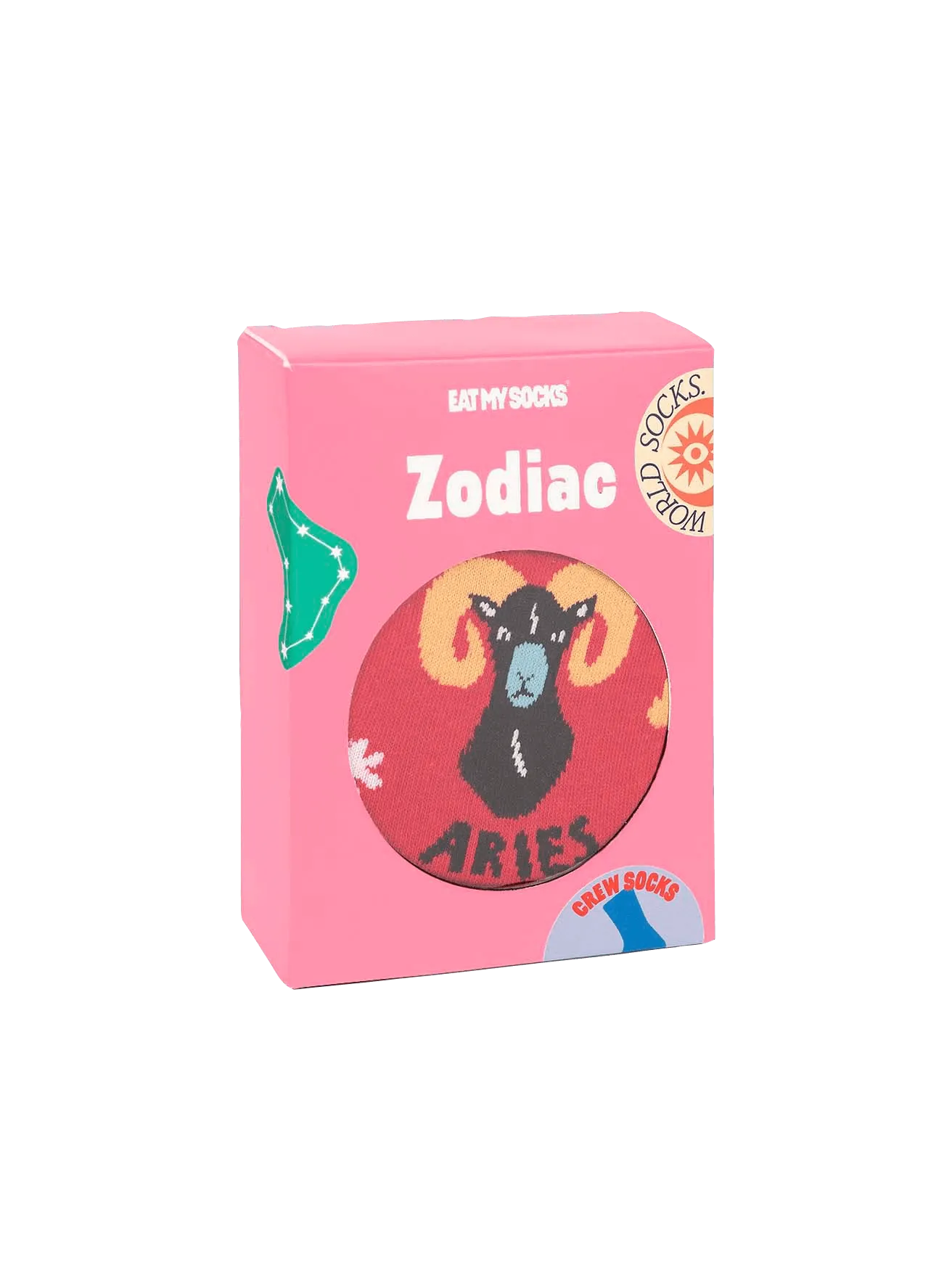 Calcetines Eat My Socks Zodiaco Aries - ECRU