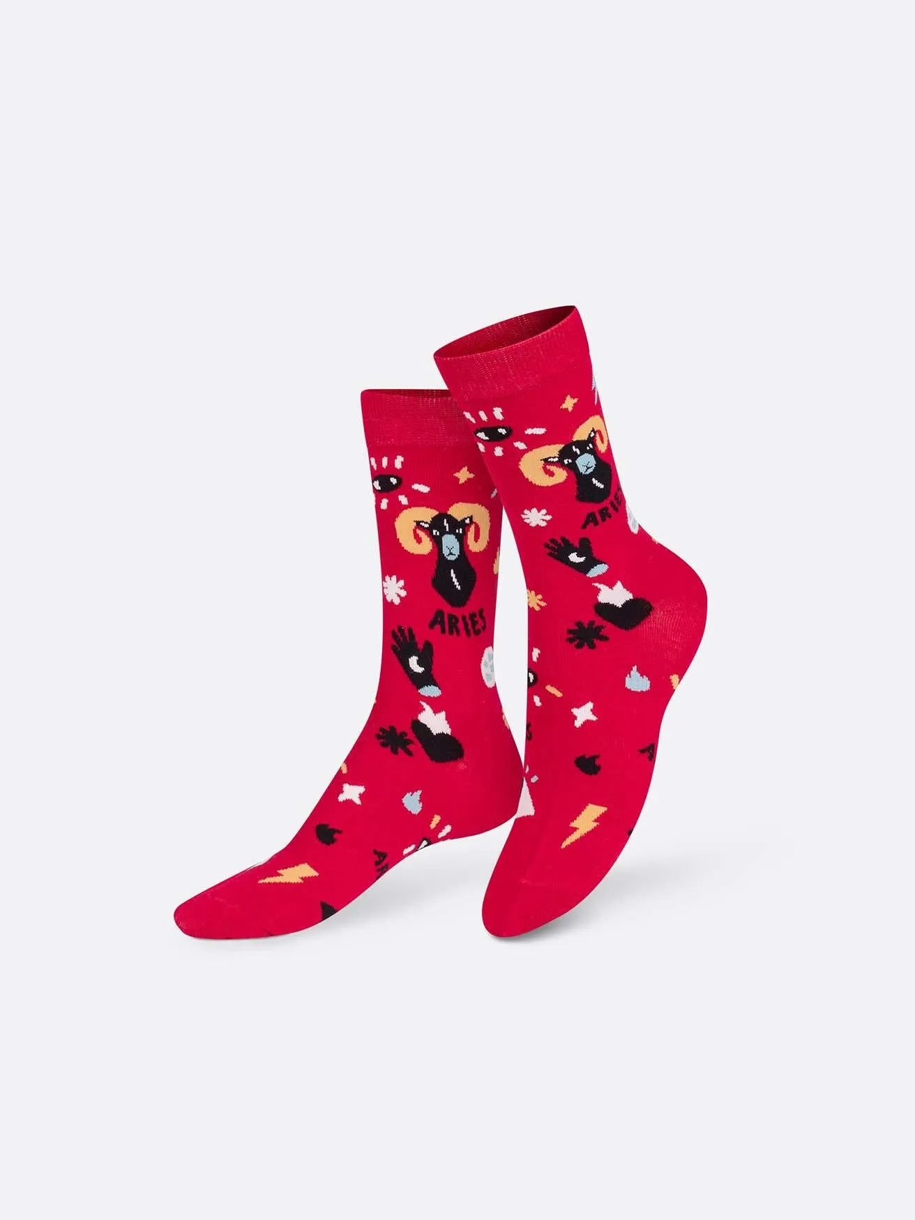 Calcetines Eat My Socks Zodiaco Aries - ECRU