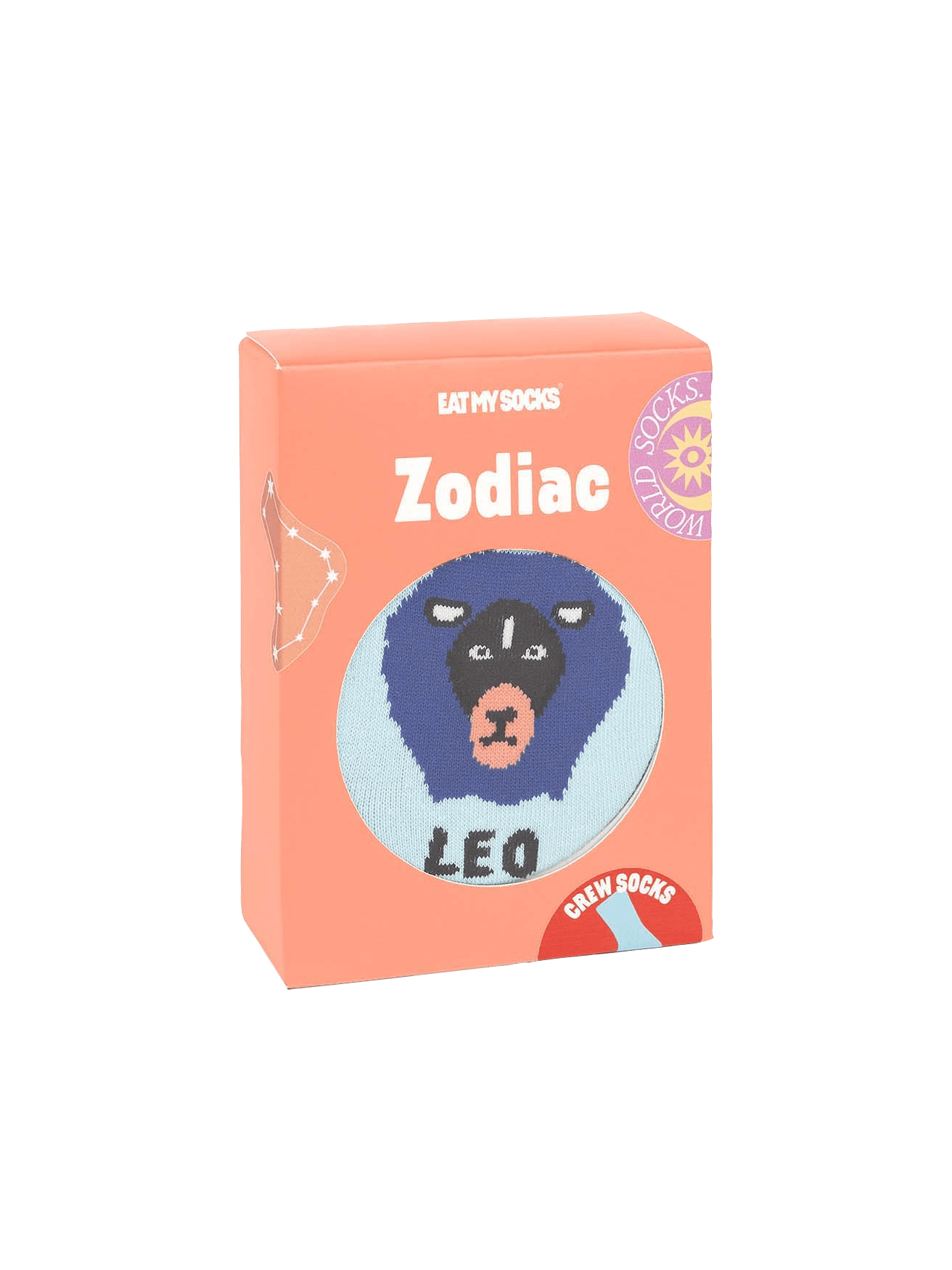 Calcetines Eat My Socks Zodiaco Leo - ECRU
