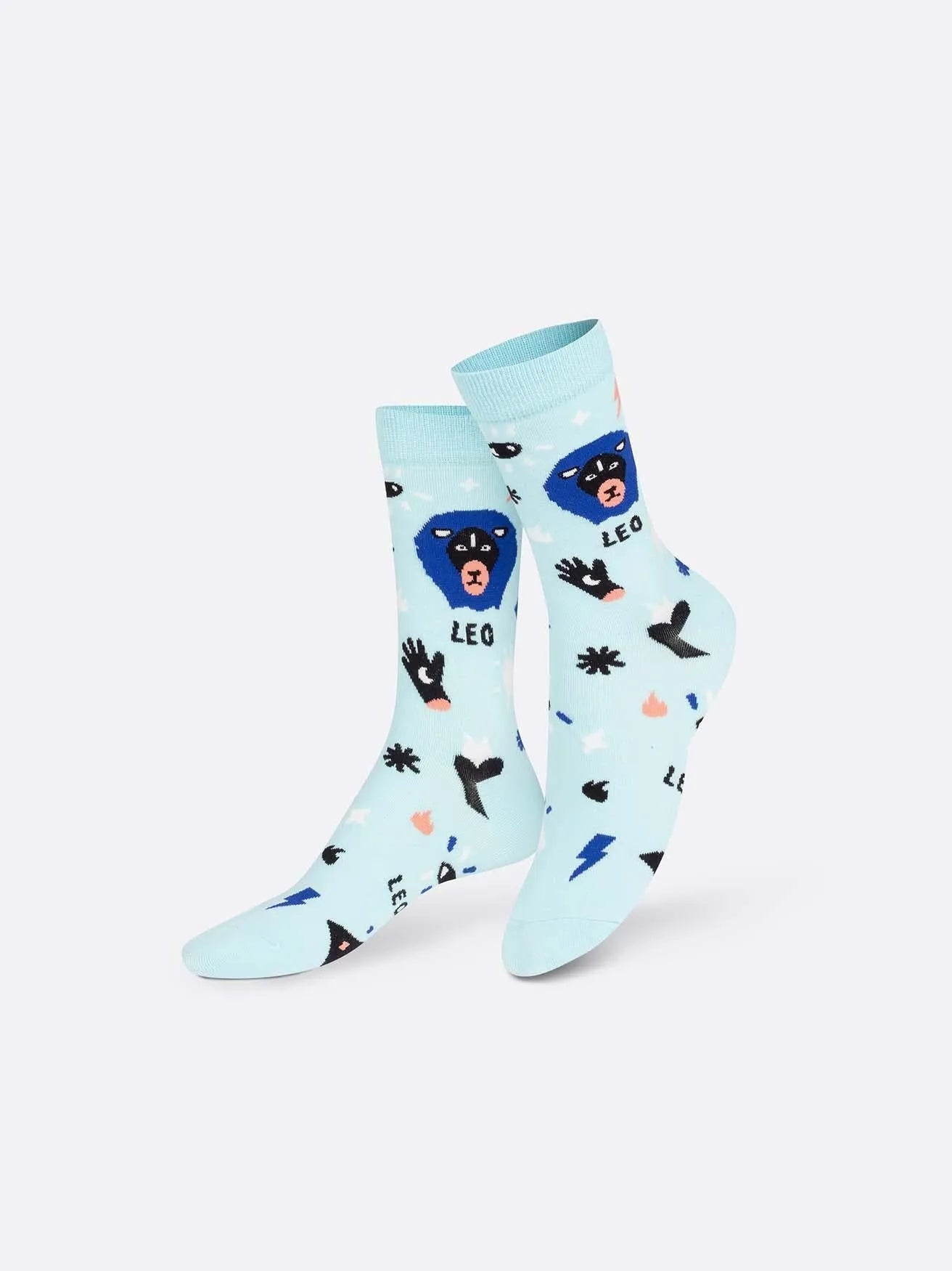 Calcetines Eat My Socks Zodiaco Leo - ECRU