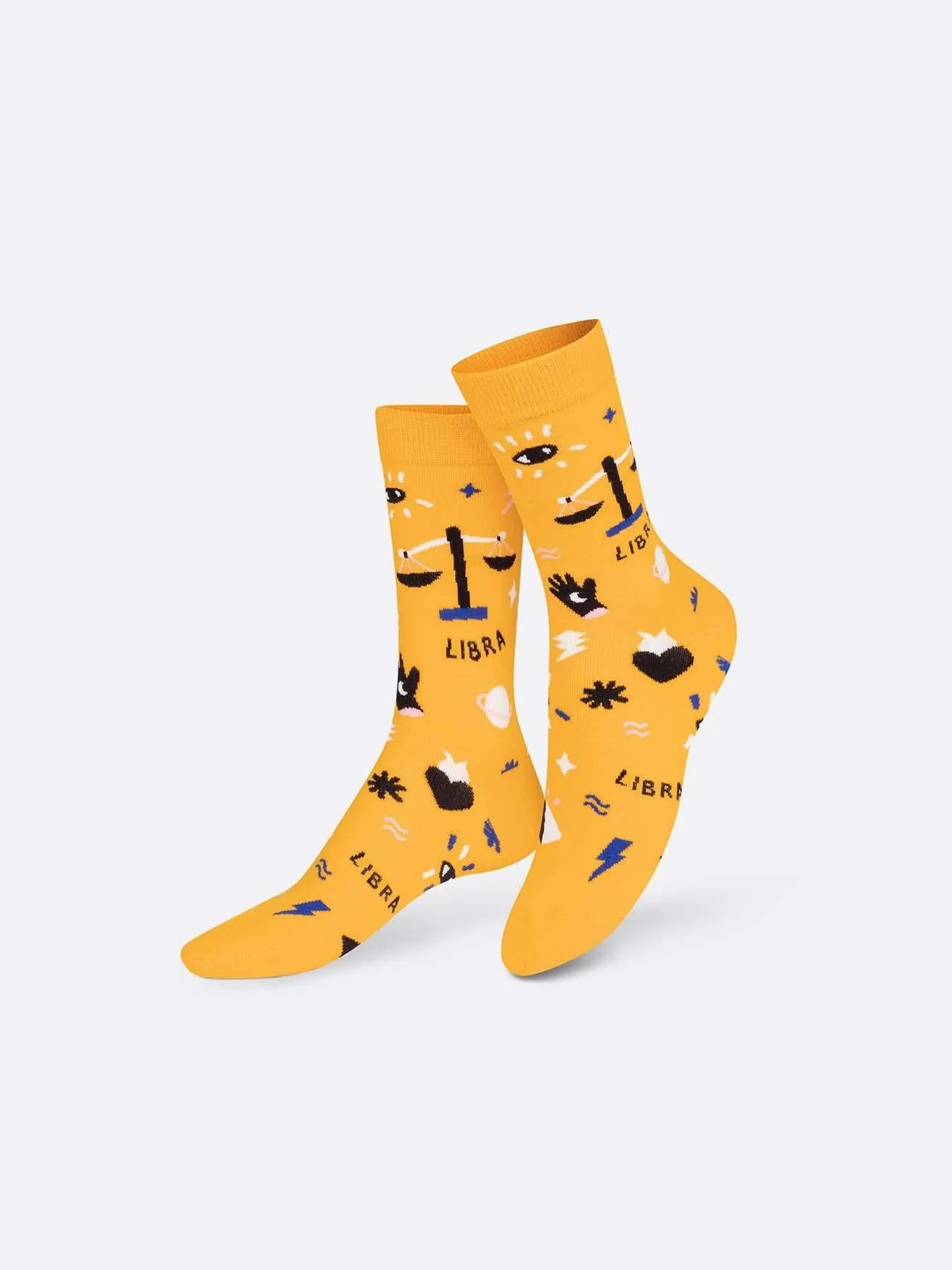 Calcetines Eat My Socks Zodiaco Libra - ECRU