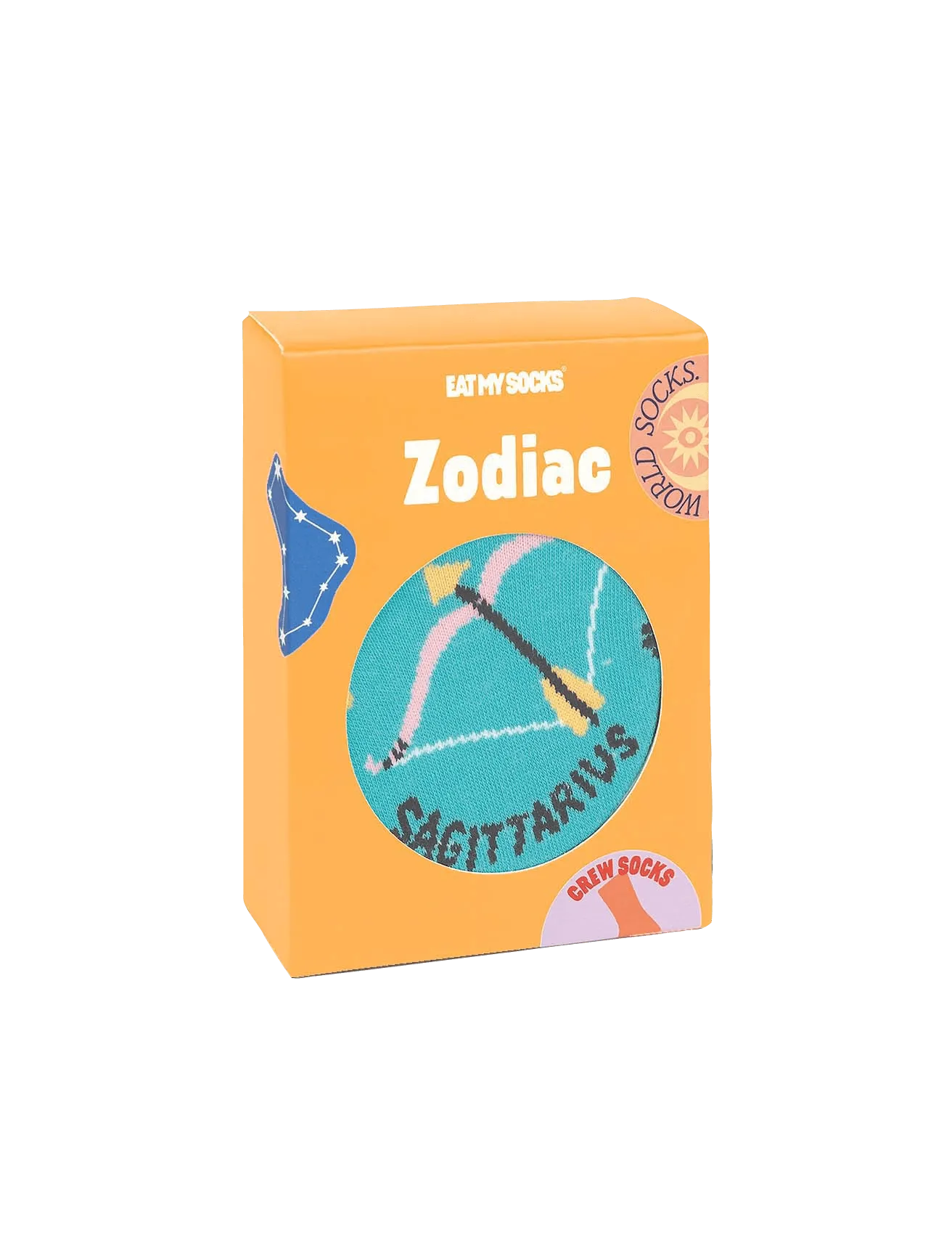 Calcetines Eat My Socks Zodiaco Sagitario - ECRU