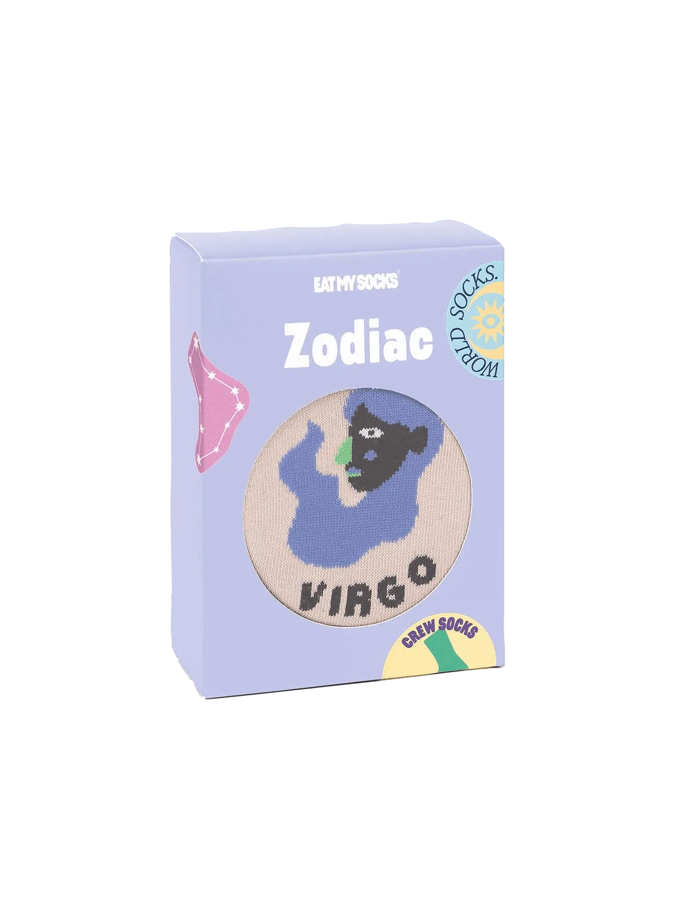 Calcetines Eat My Socks Zodiaco Virgo - ECRU