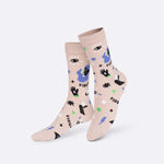 Calcetines Eat My Socks Zodiaco Virgo - ECRU