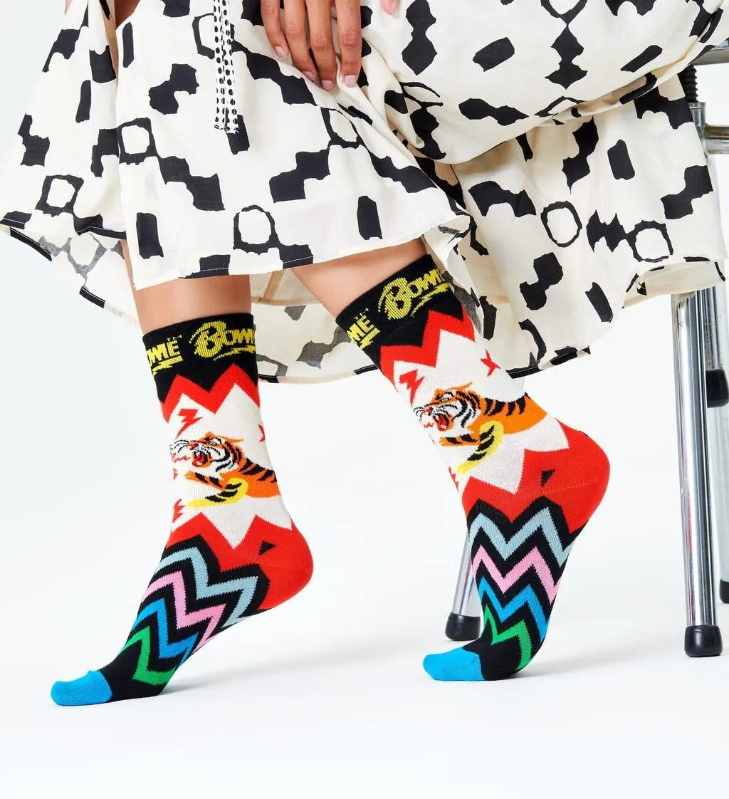 Calcetines Electric Tiger - ECRU