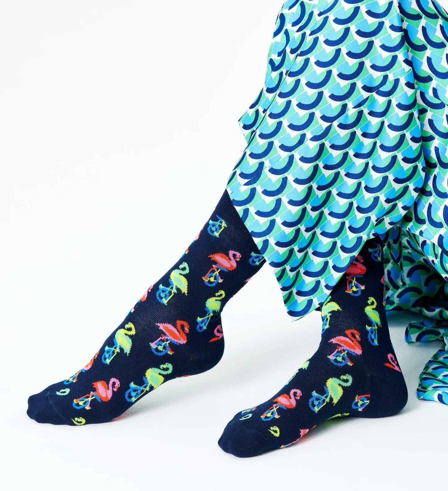 Calcetines Flamingo - ECRU