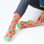 Calcetines Flamingo - ECRU