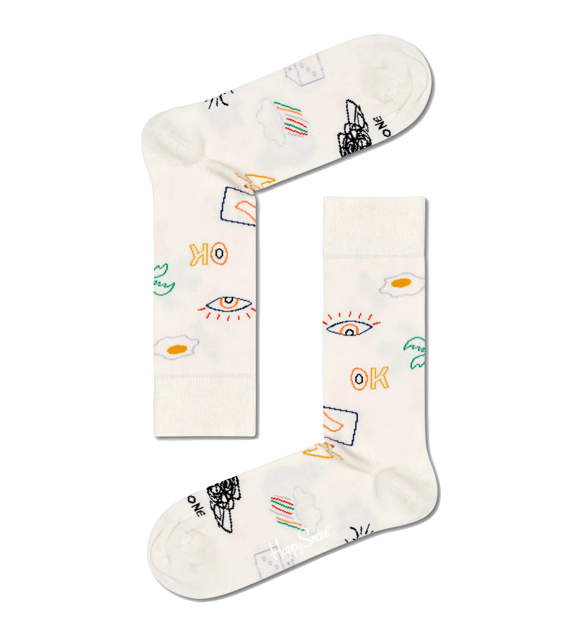 Calcetines Good Times - ECRU