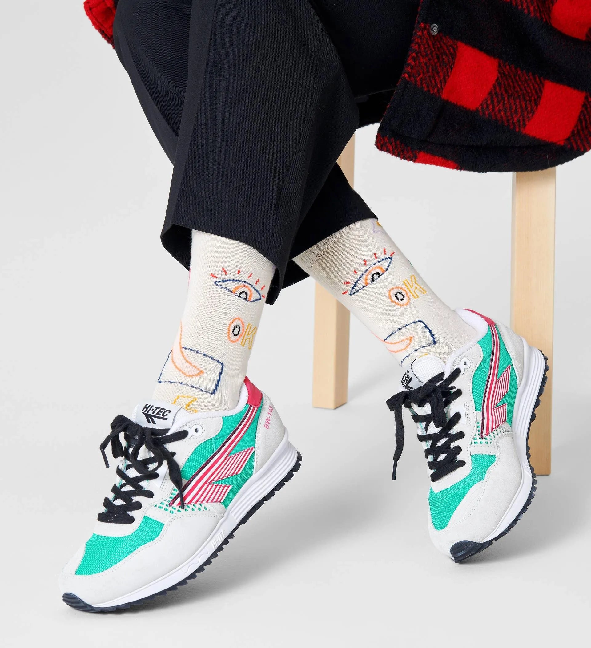 Calcetines Good Times - ECRU