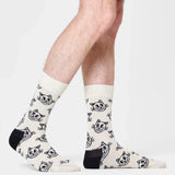 Calcetines Happy Socks Beige Cat - ECRU