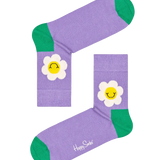 Calcetines Happy Socks Light Purple Smiley - ECRU