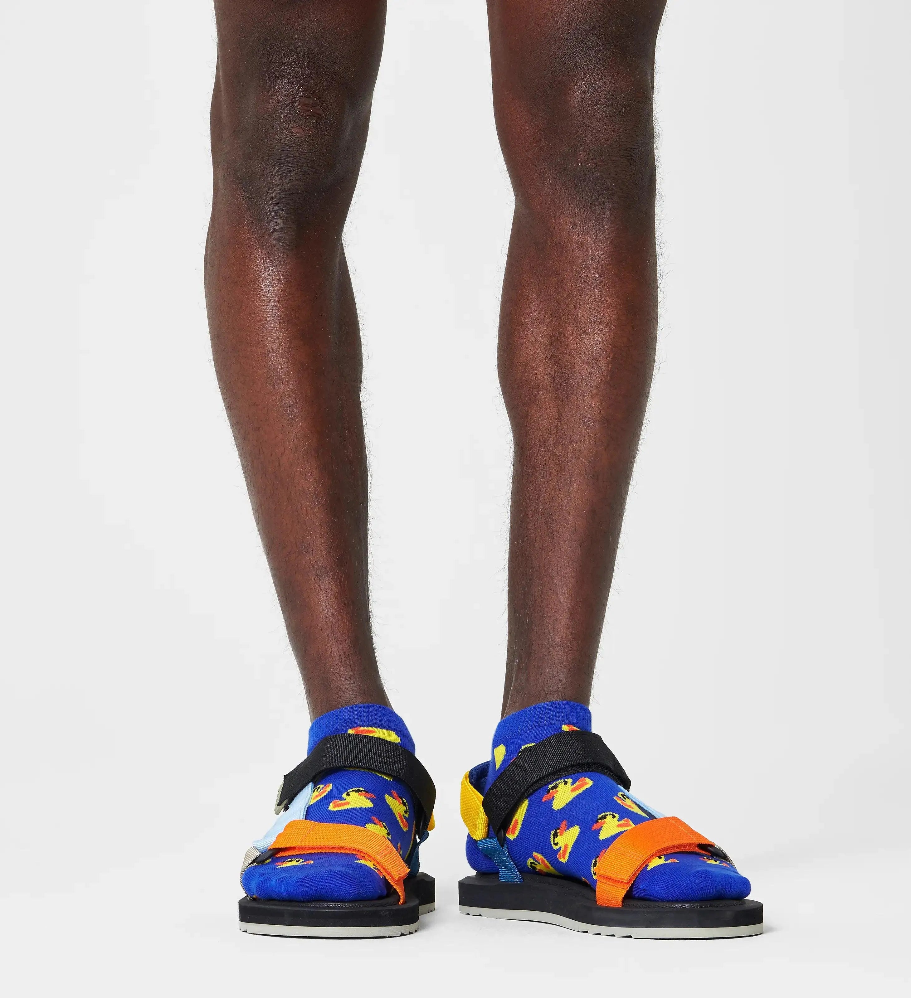 Calcetines Happy Socks Low Rubber Duck Navy - ECRU