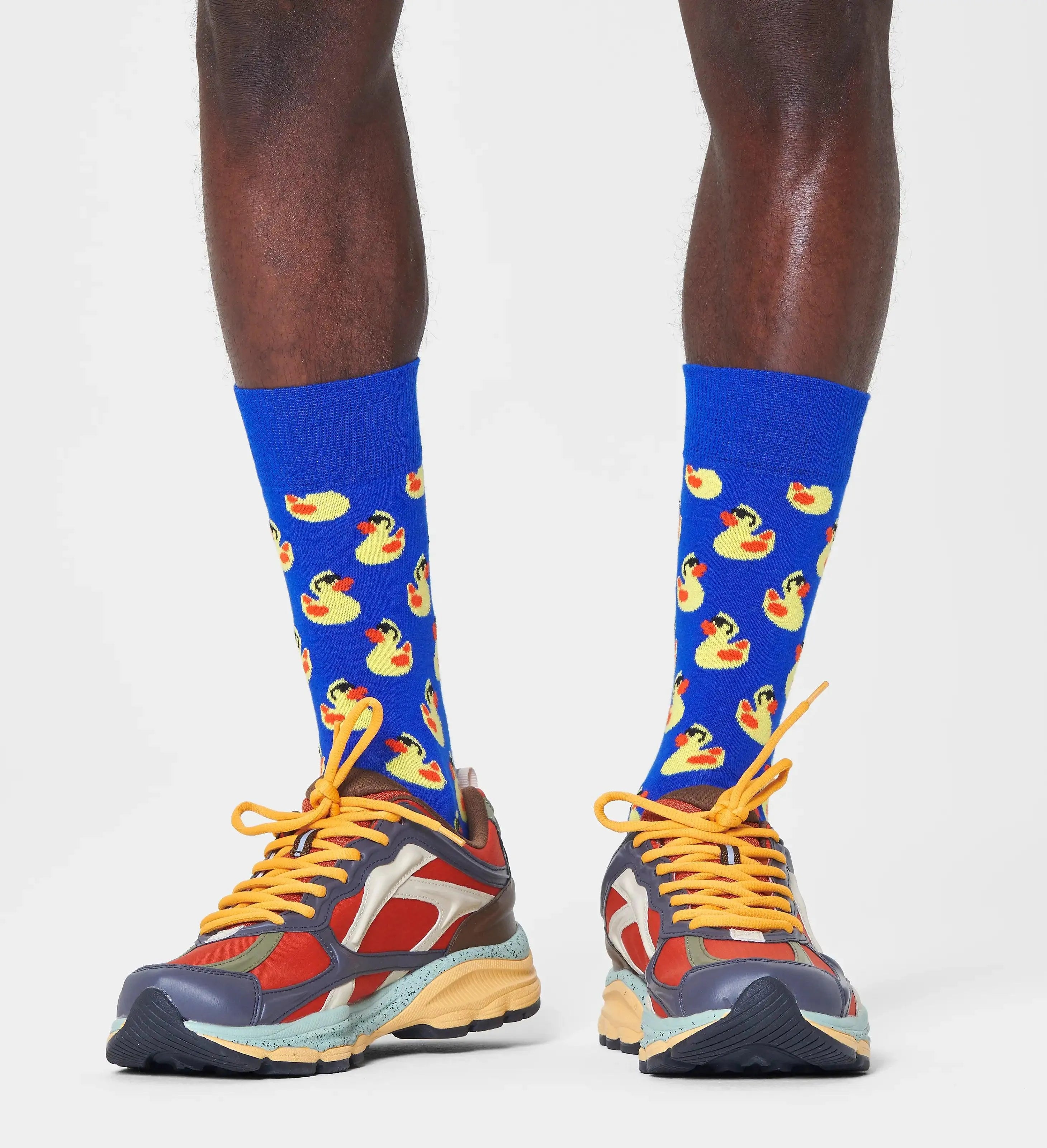 Calcetines Happy Socks Navy Rubber Duck - ECRU