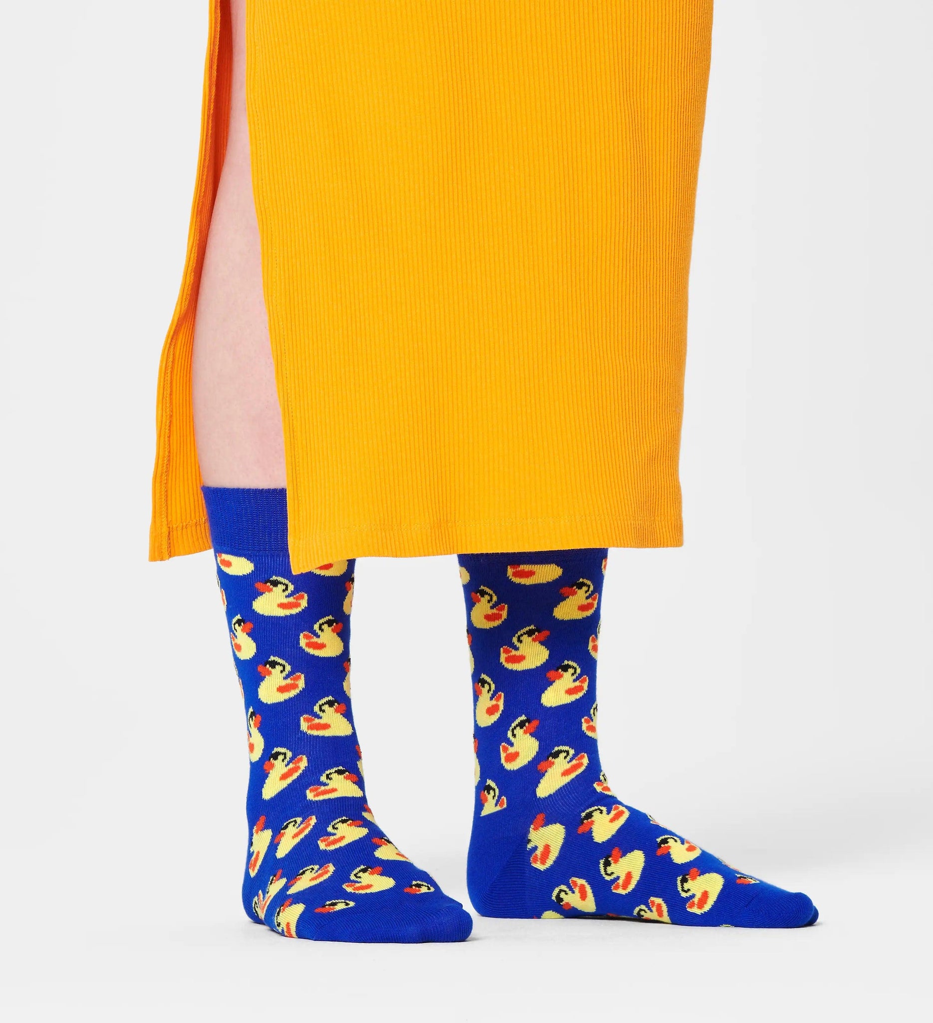 Calcetines Happy Socks Navy Rubber Duck - ECRU