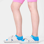 Calcetines Happy Socks No Show Light Blue Cloudy - ECRU