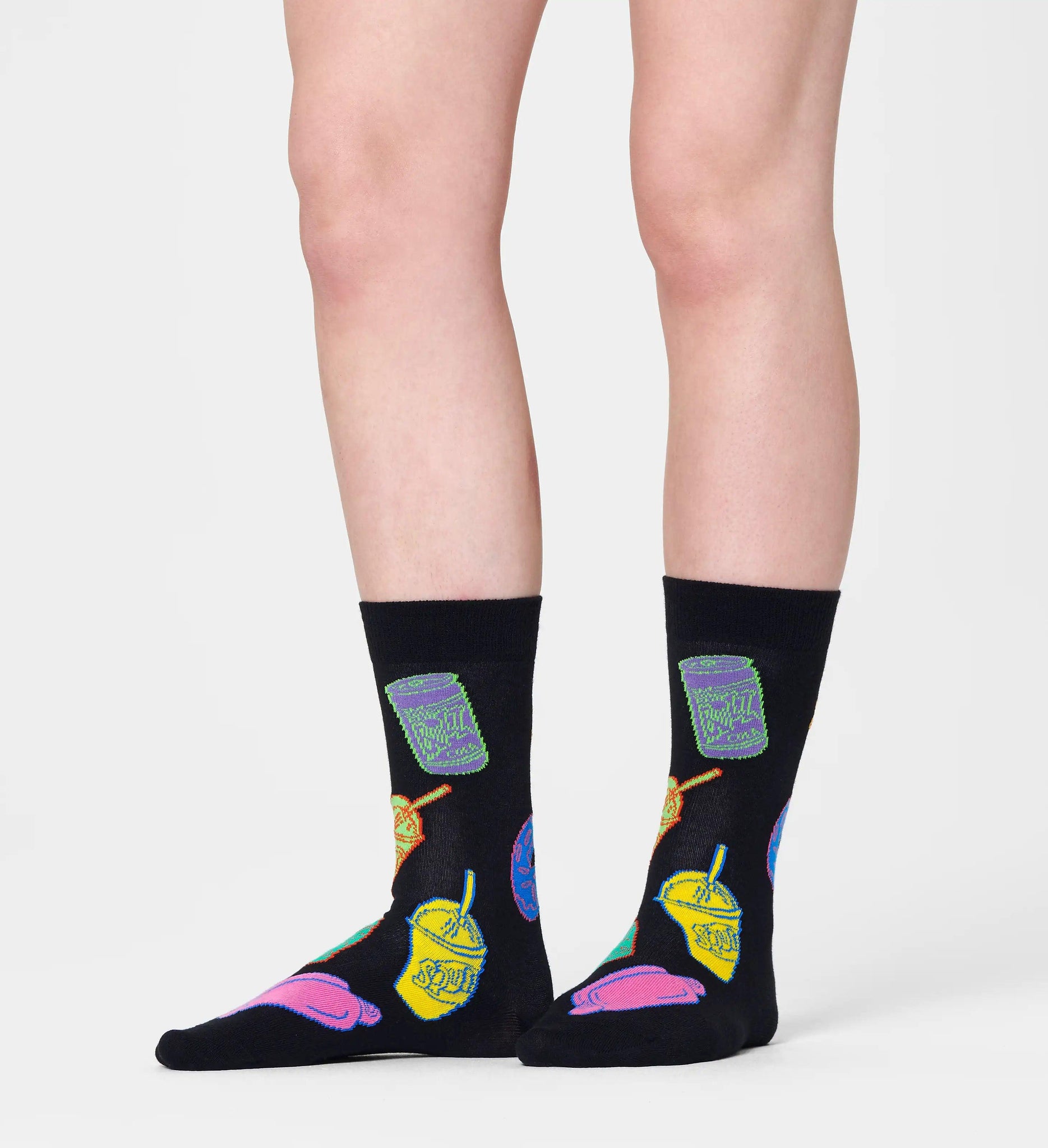 Calcetines Happy Socks x The Simpsons All You Can Eat - ECRU