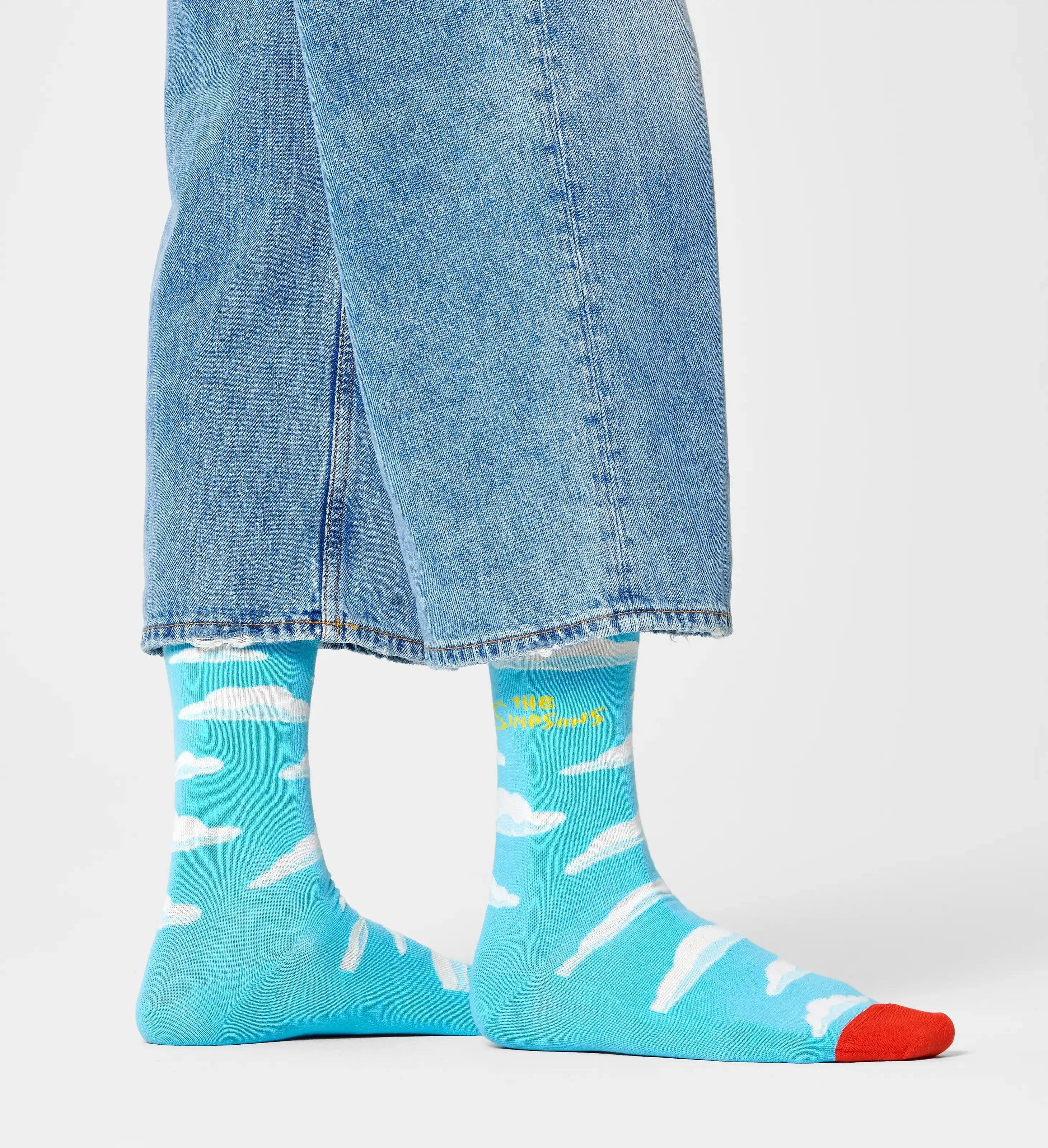 Calcetines Happy Socks x The Simpsons Cloud - ECRU