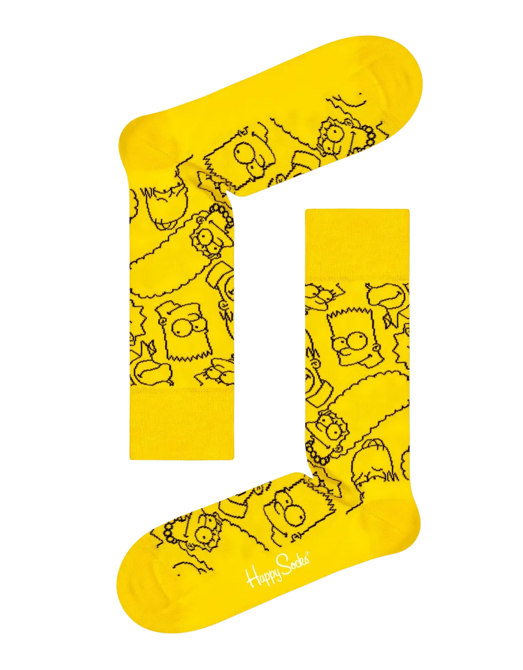 Calcetines Happy Socks x The Simpsons Family - ECRU