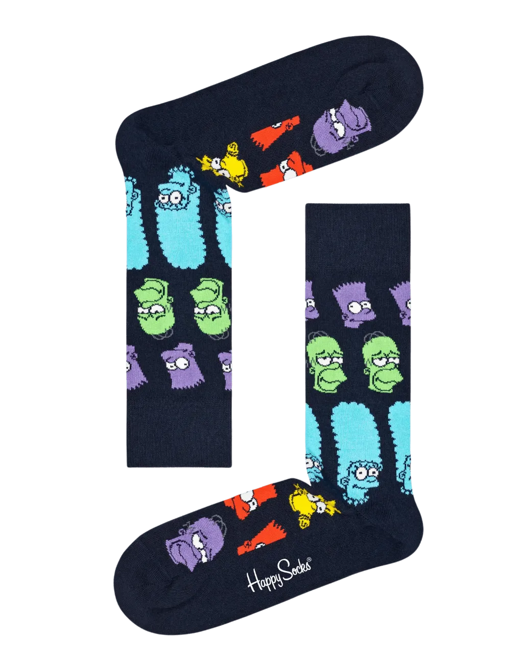 Calcetines Happy Socks x The Simpsons Rainbow Family - ECRU