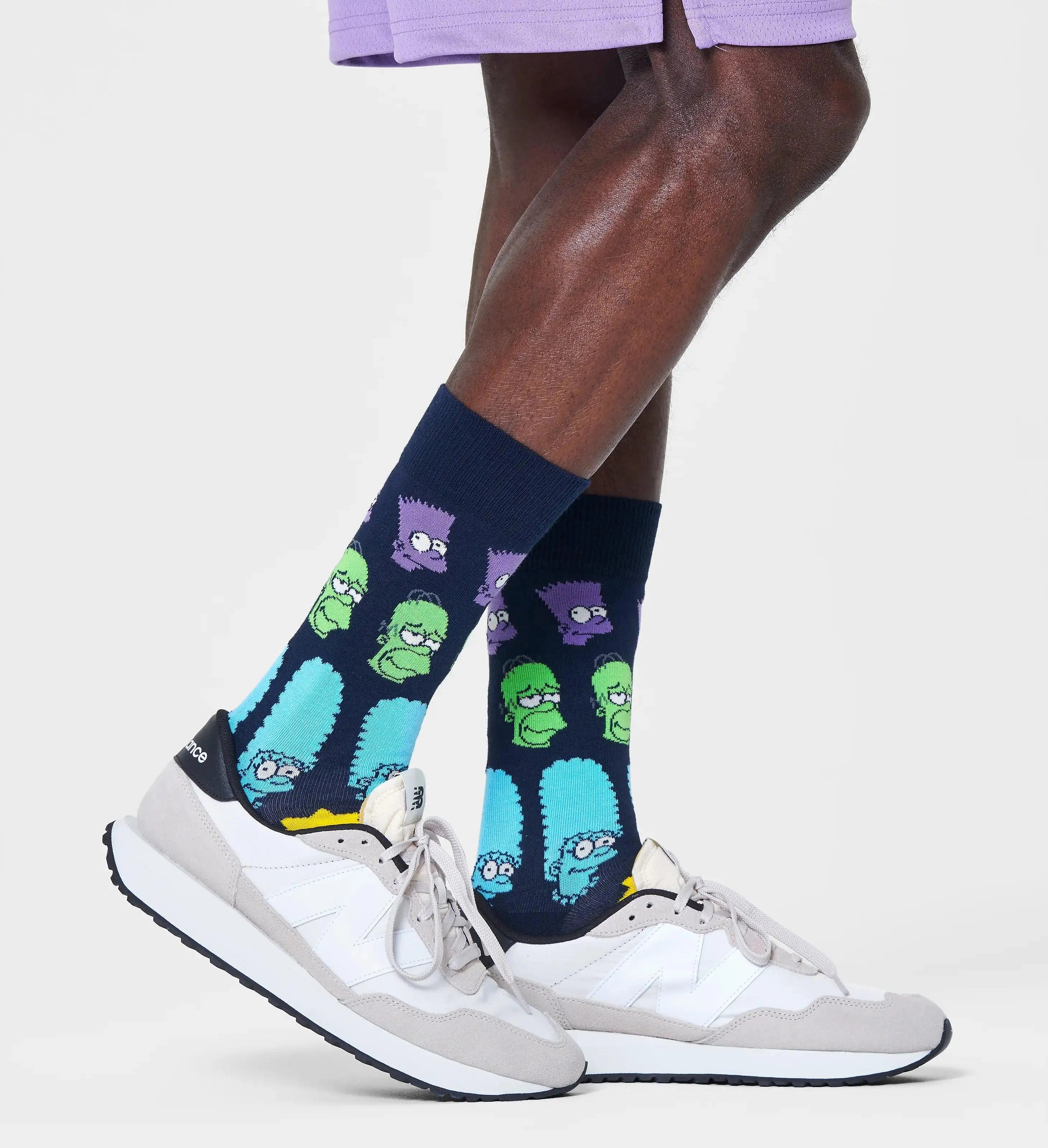 Calcetines Happy Socks x The Simpsons Rainbow Family - ECRU