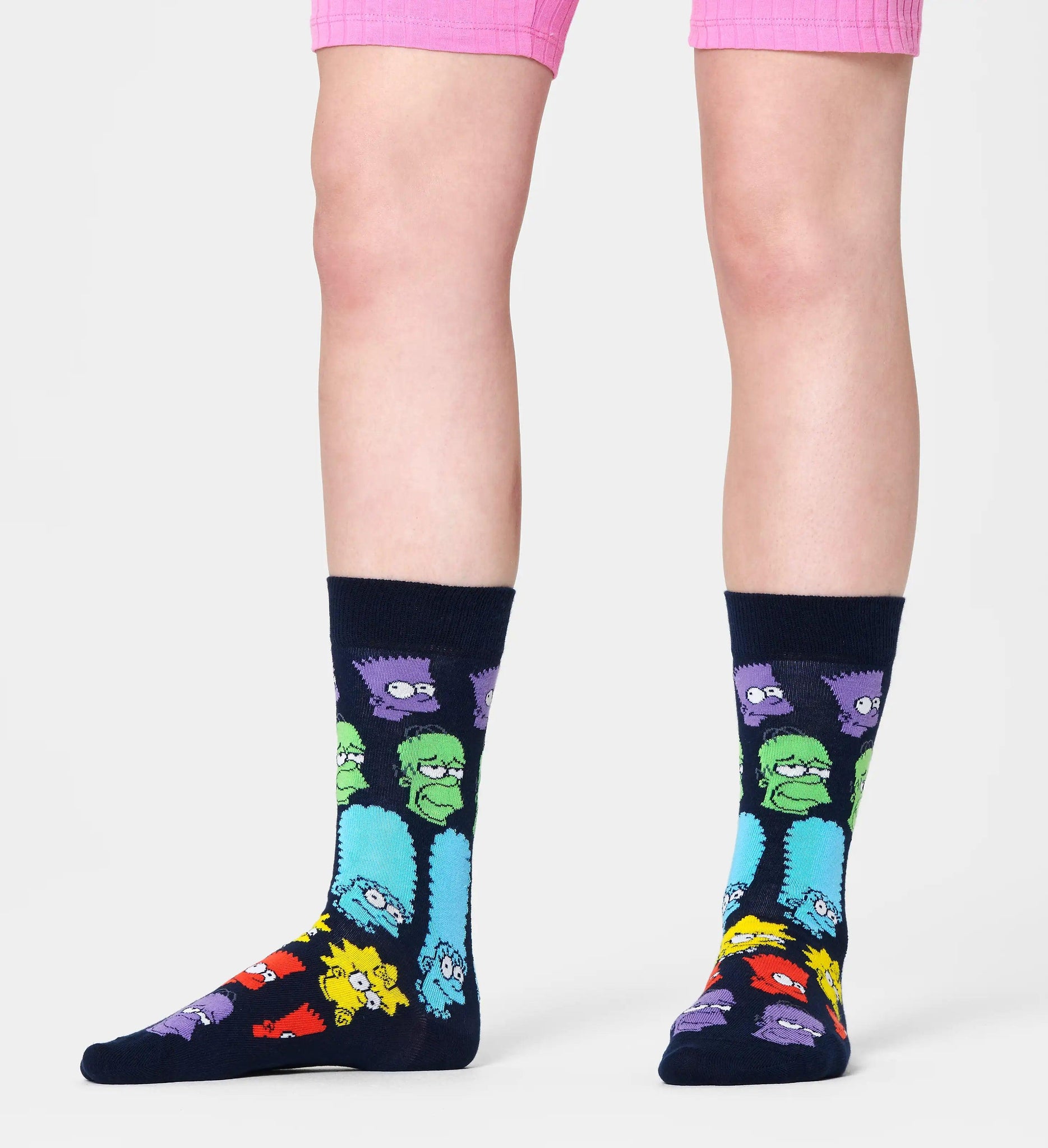 Calcetines Happy Socks x The Simpsons Rainbow Family - ECRU