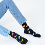 Calcetines Hot Dog Dog - ECRU