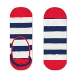 Calcetines Invisibles Stripe - ECRU