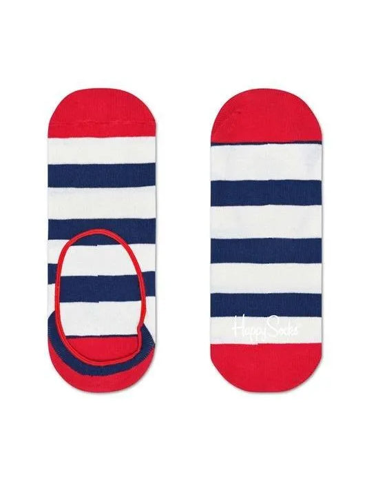 Calcetines Invisibles Stripe - ECRU