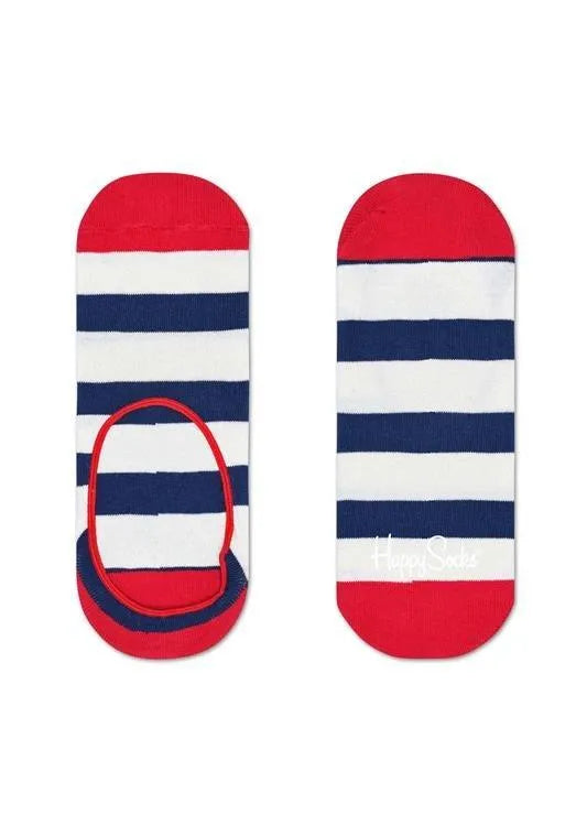 Calcetines Invisibles Stripe - ECRU