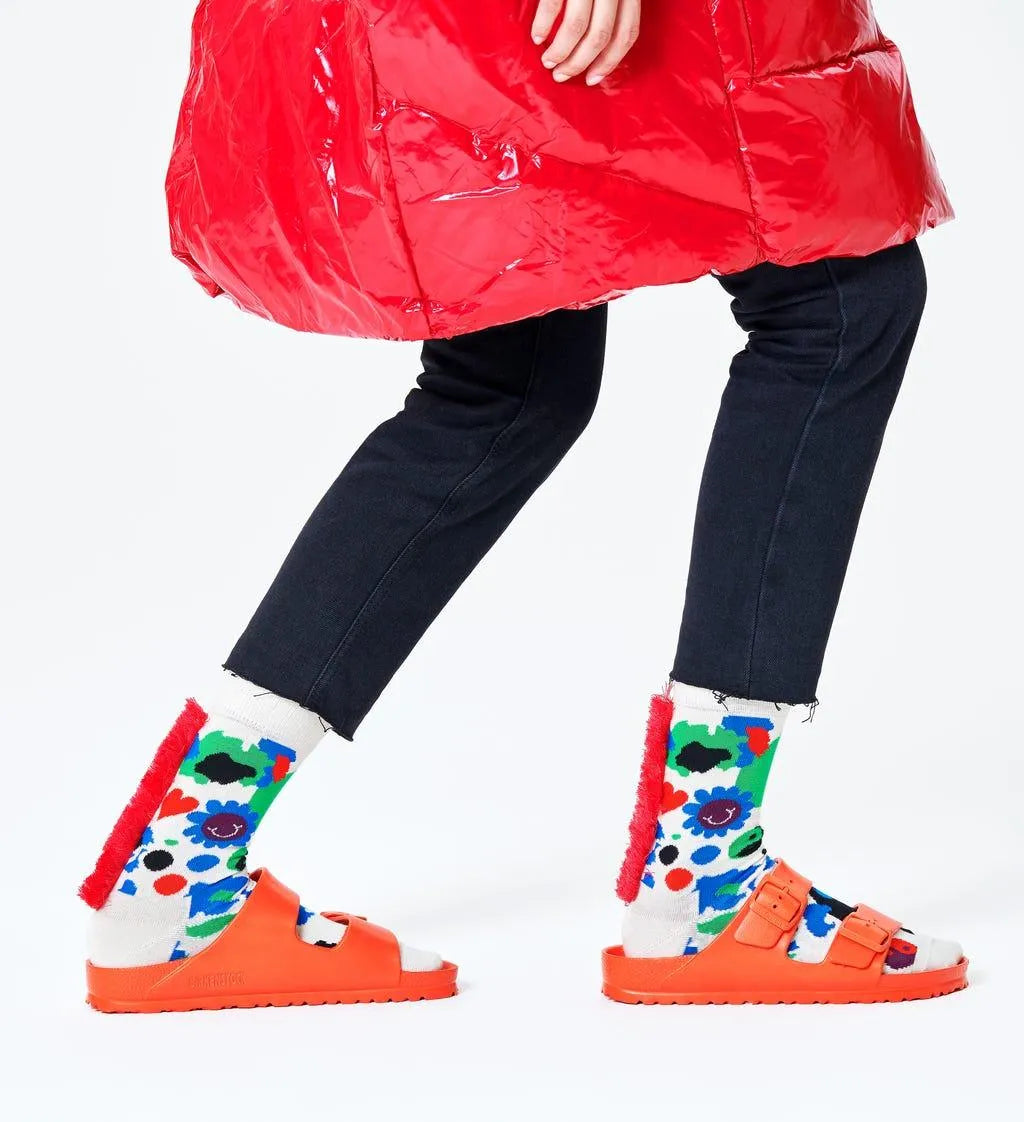 Calcetines Mane Jumbo Dot - ECRU