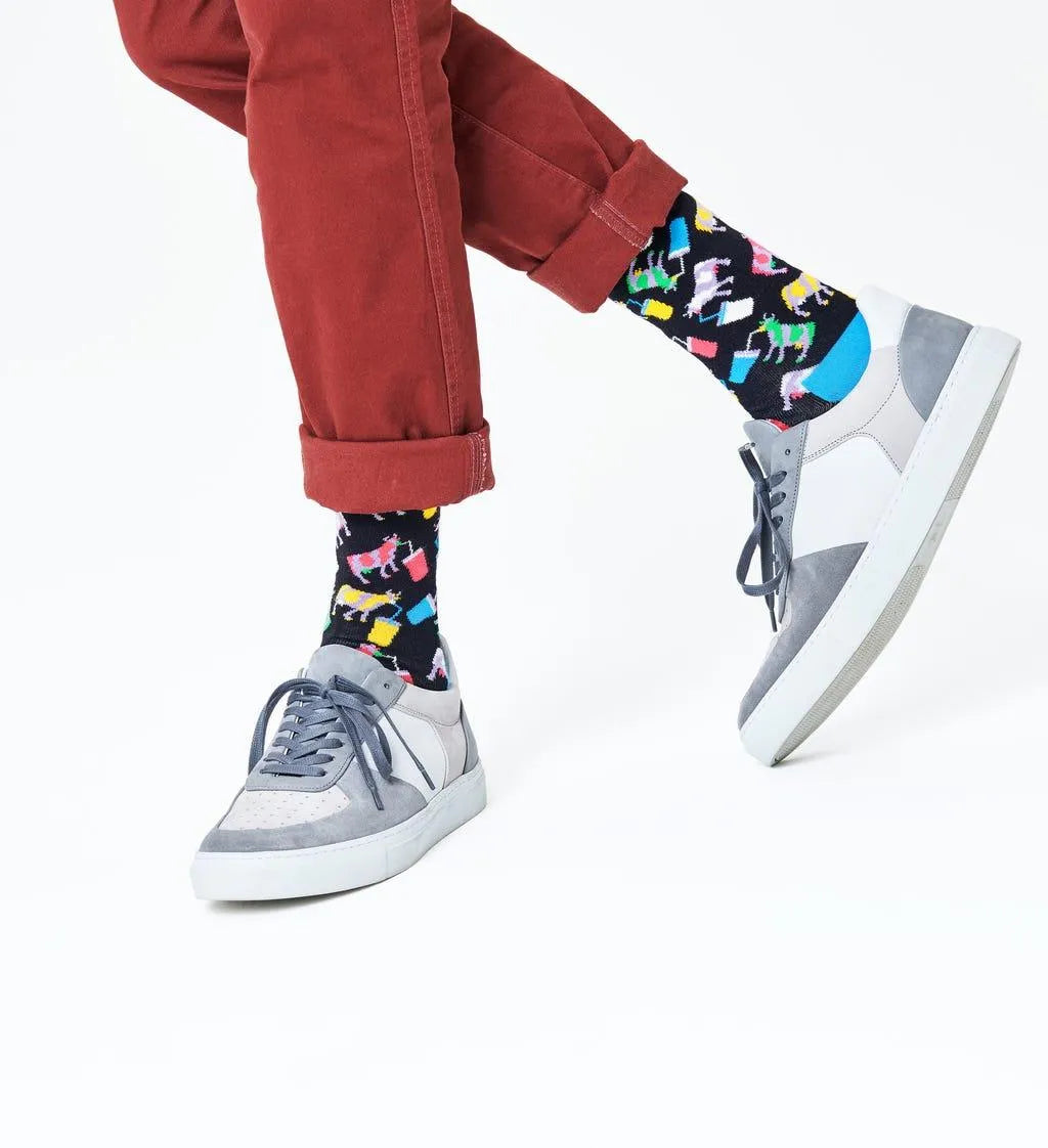 Calcetines Milkshake Cow - ECRU