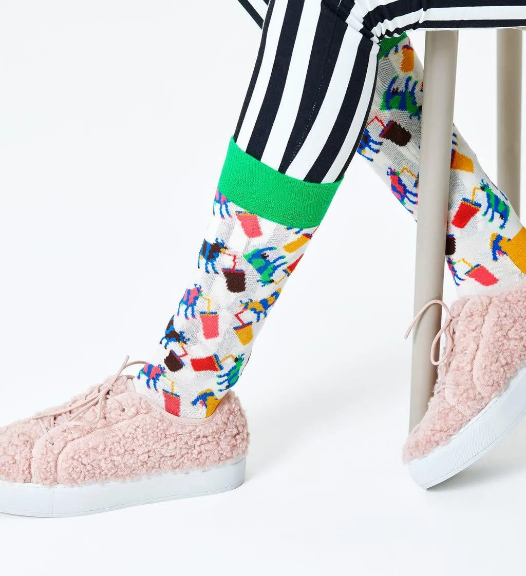 Calcetines Milkshake Cow - ECRU