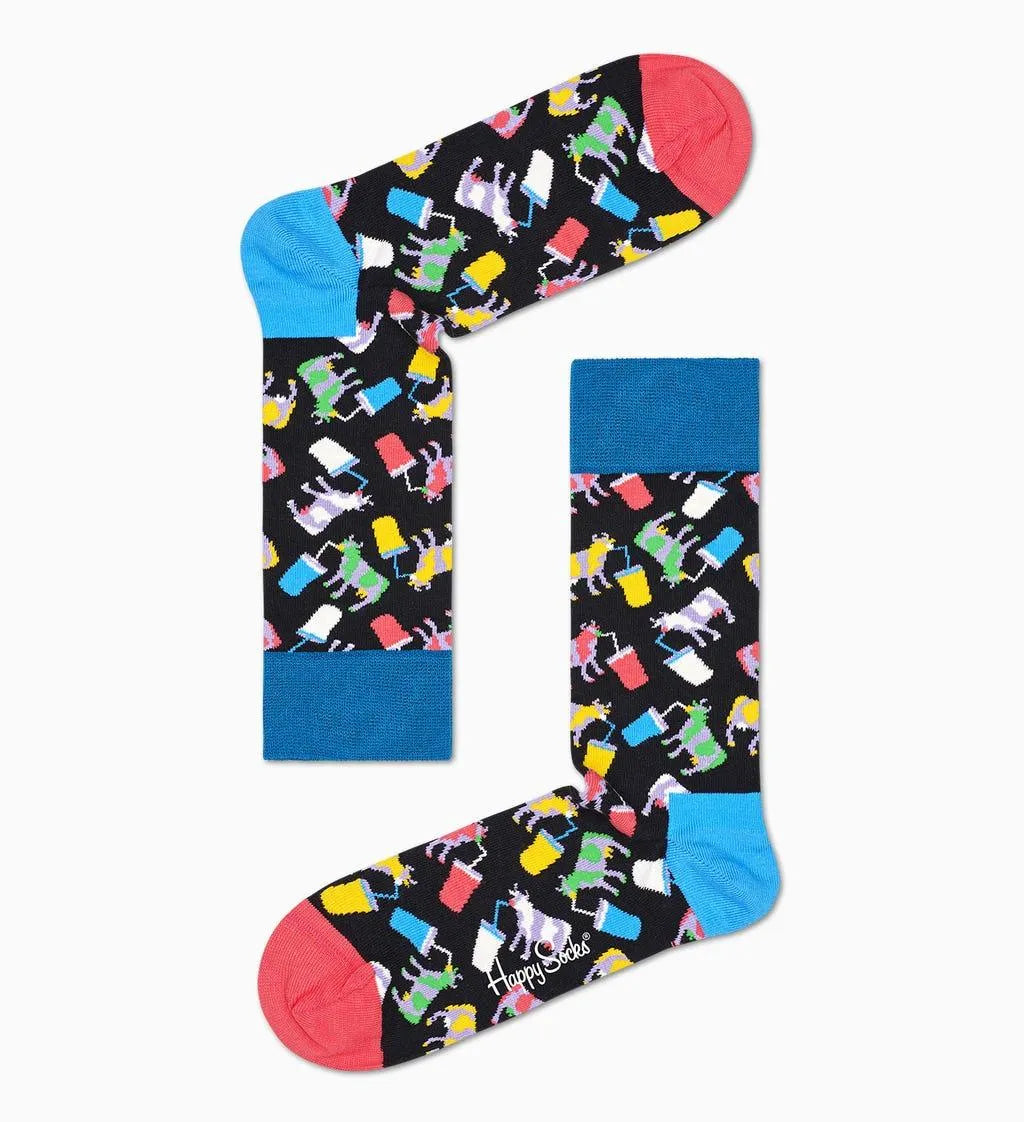 Calcetines Milkshake Cow - ECRU