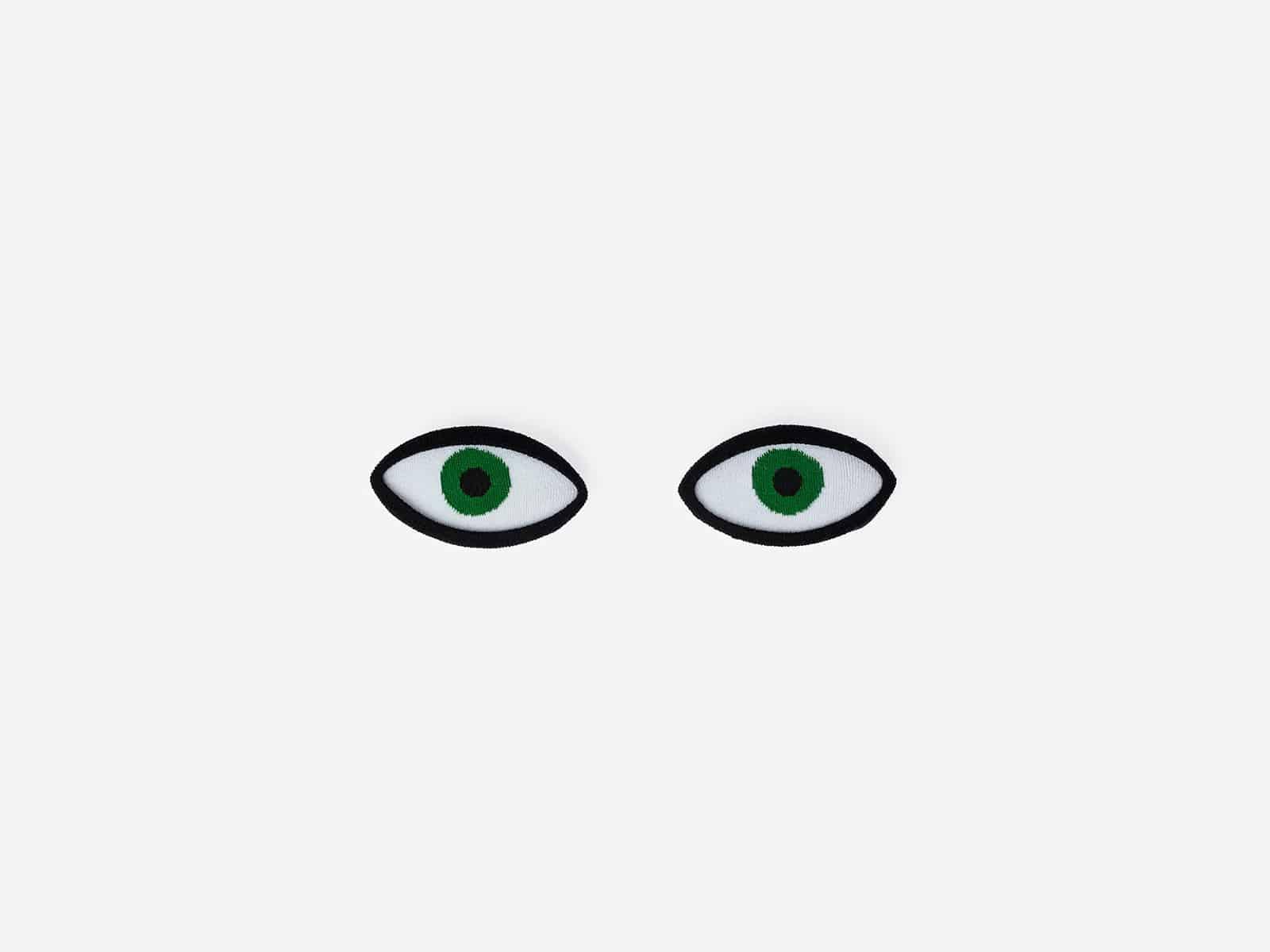 Calcetines Ojos Verdes Eye - ECRU