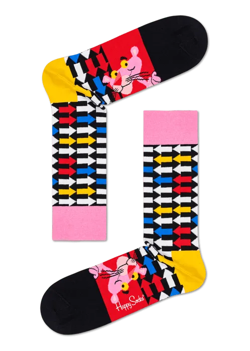 Calcetines Pantera Rosa Jet Pink - ECRU