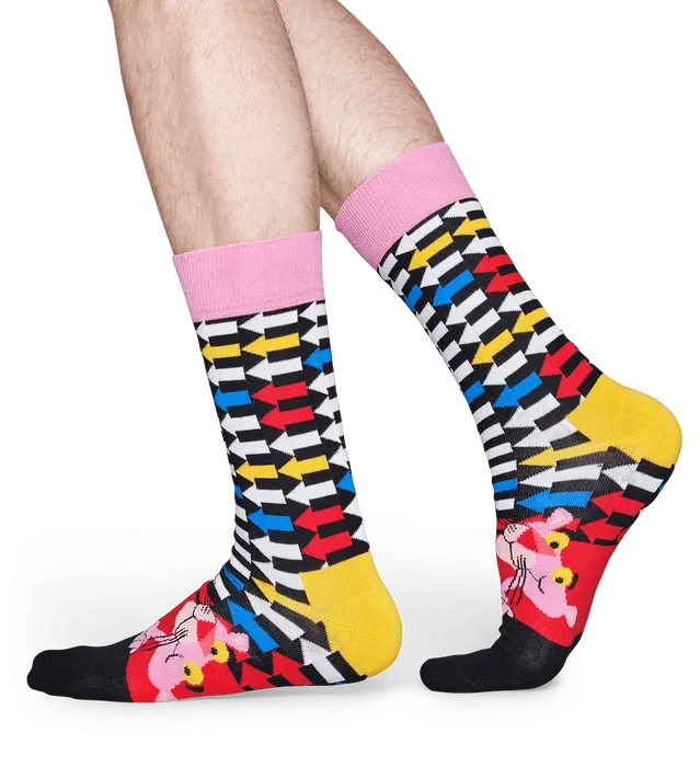 Calcetines Pantera Rosa Jet Pink - ECRU