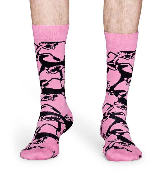 Calcetines Pantera Rosa Pink-A-Boo - ECRU