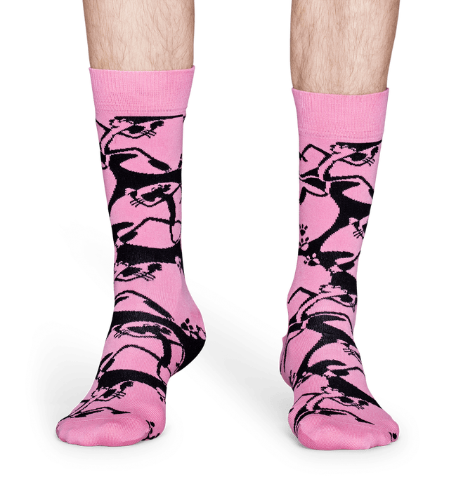 Calcetines Pantera Rosa Pink-A-Boo - ECRU