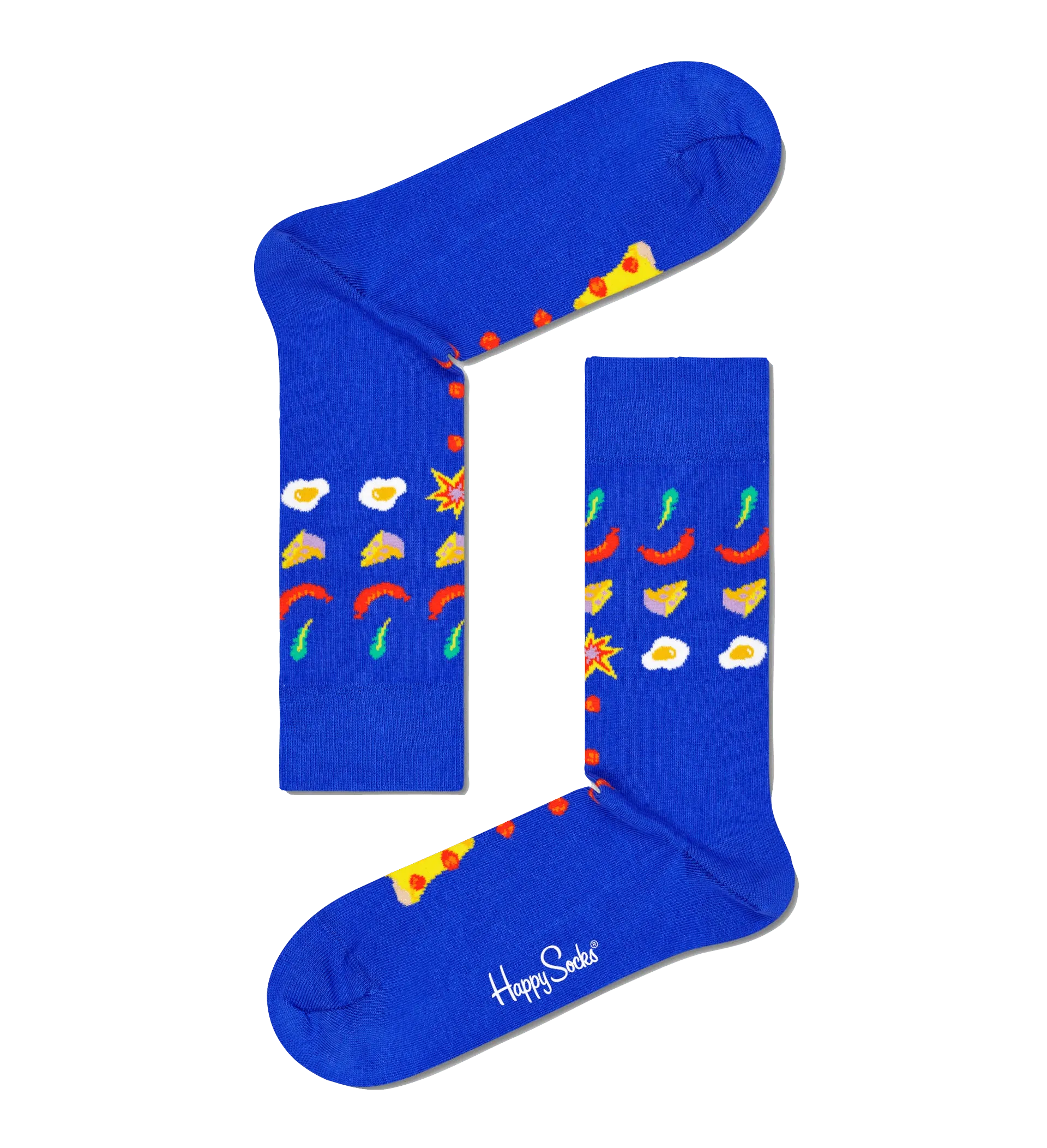 Calcetines Pizza Invaders - ECRU