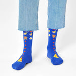 Calcetines Pizza Invaders - ECRU