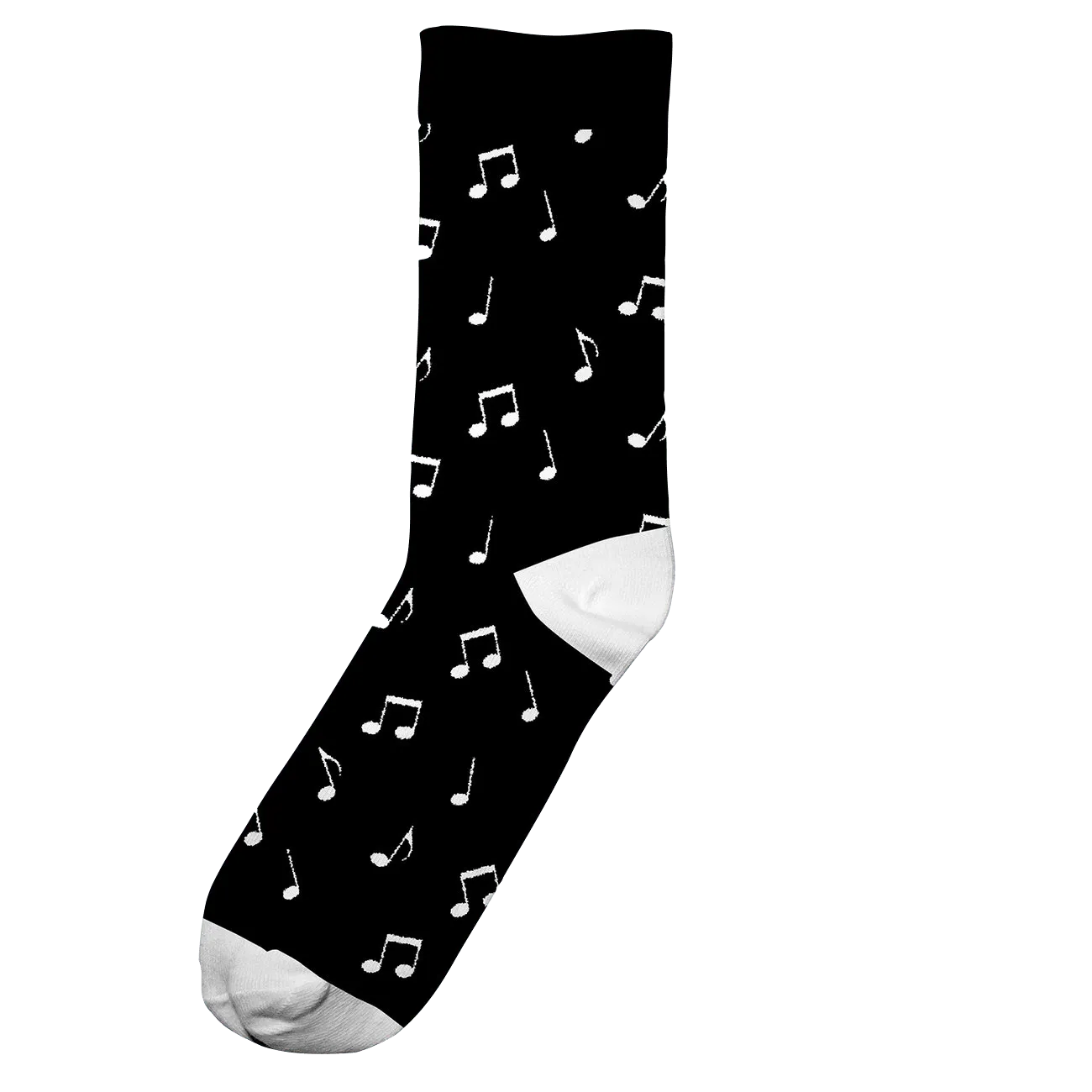 Calcetines Sigtuna Notes Black - ECRU