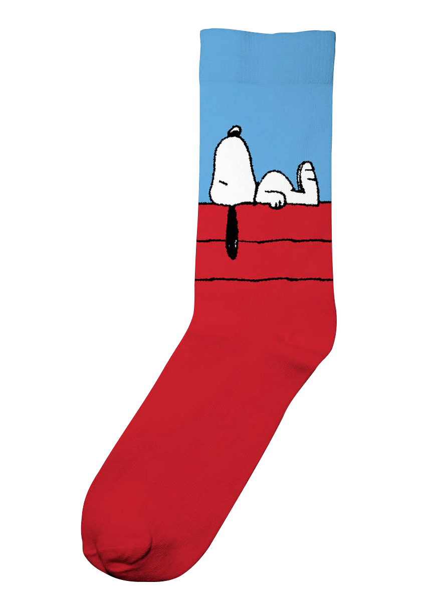 Calcetines Sigtuna Snoopy Red - ECRU