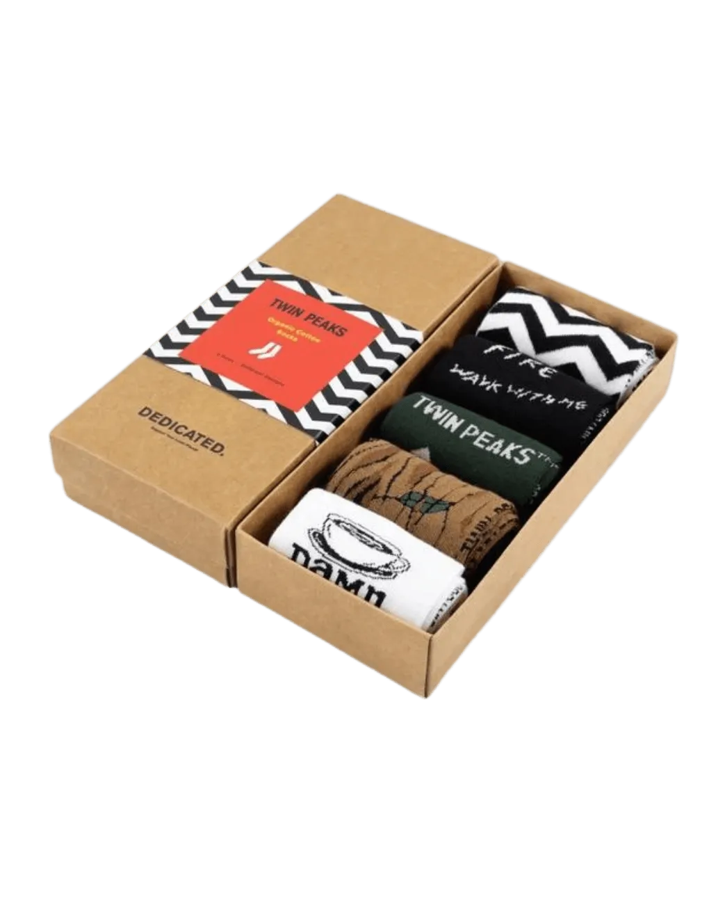 Calcetines Sigtuna Twin Peaks Paquete de 5 - ECRU