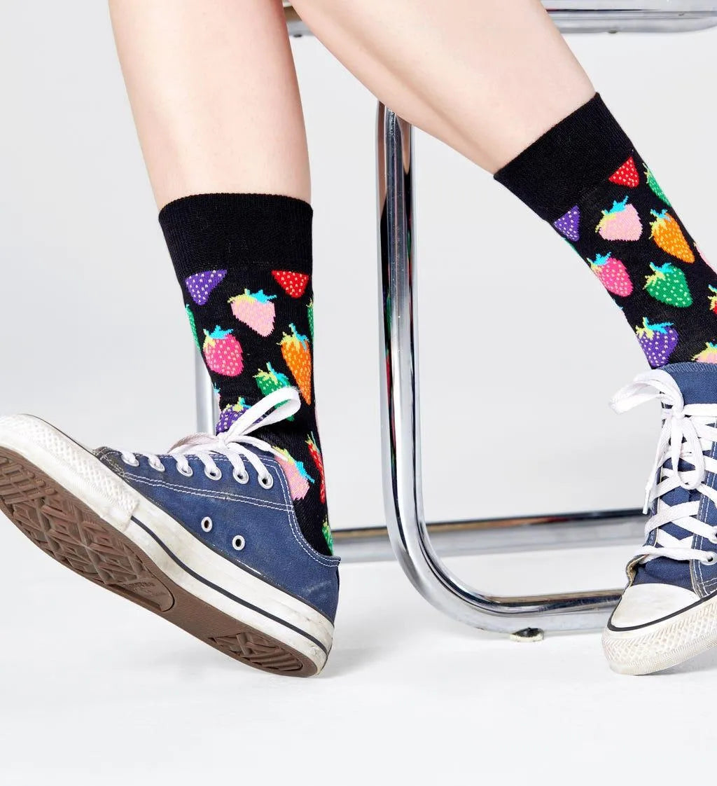 Calcetines Strawberry - ECRU