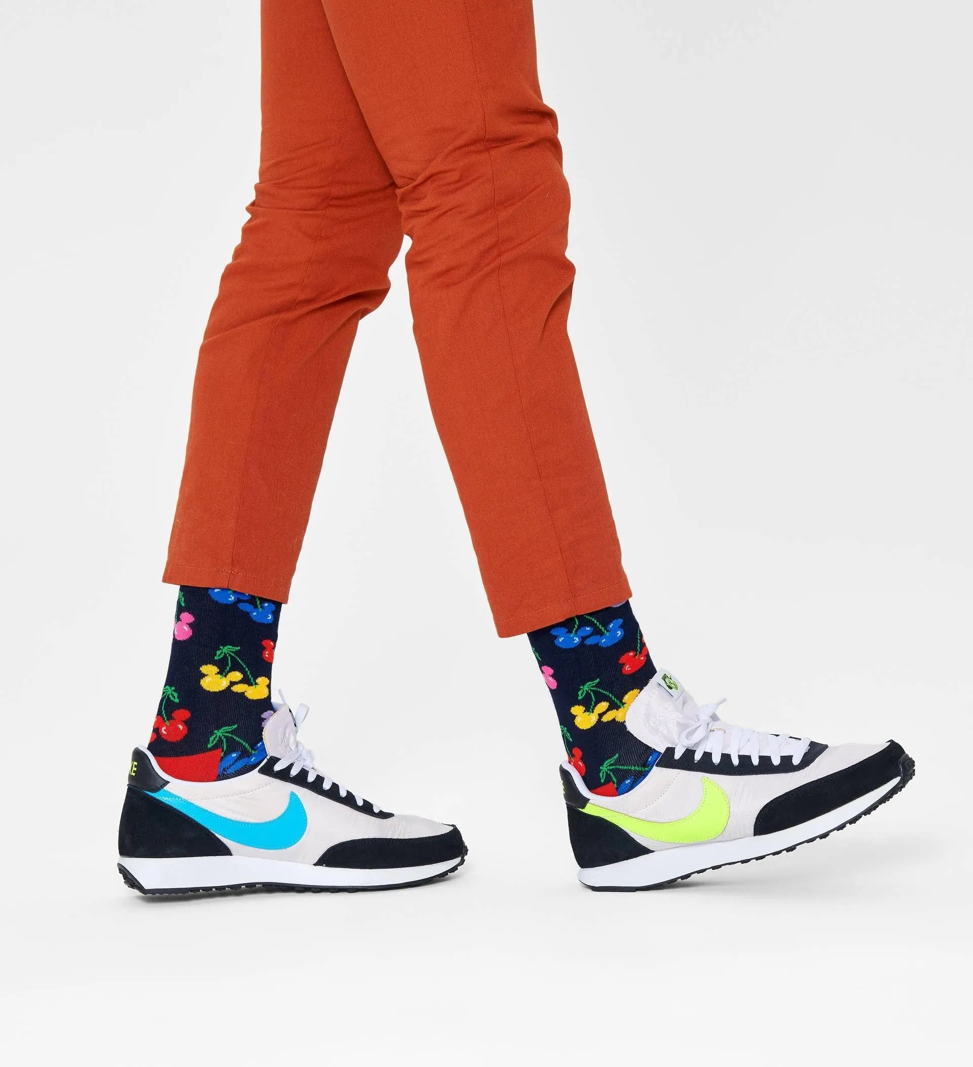 Calcetines Very Cherry Mickey - ECRU