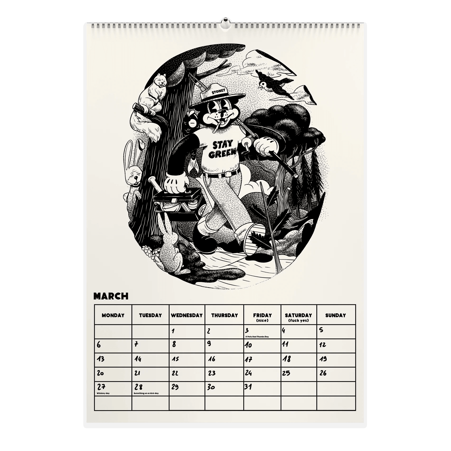 Calendario Dudes 2023 - ECRU