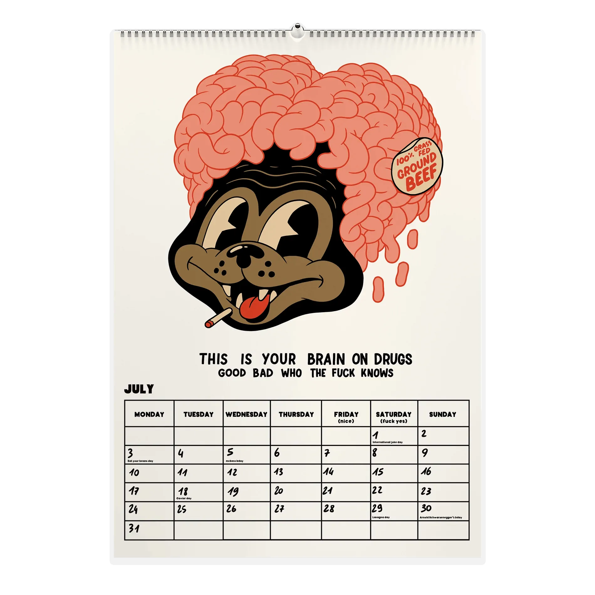 Calendario Dudes 2023 - ECRU