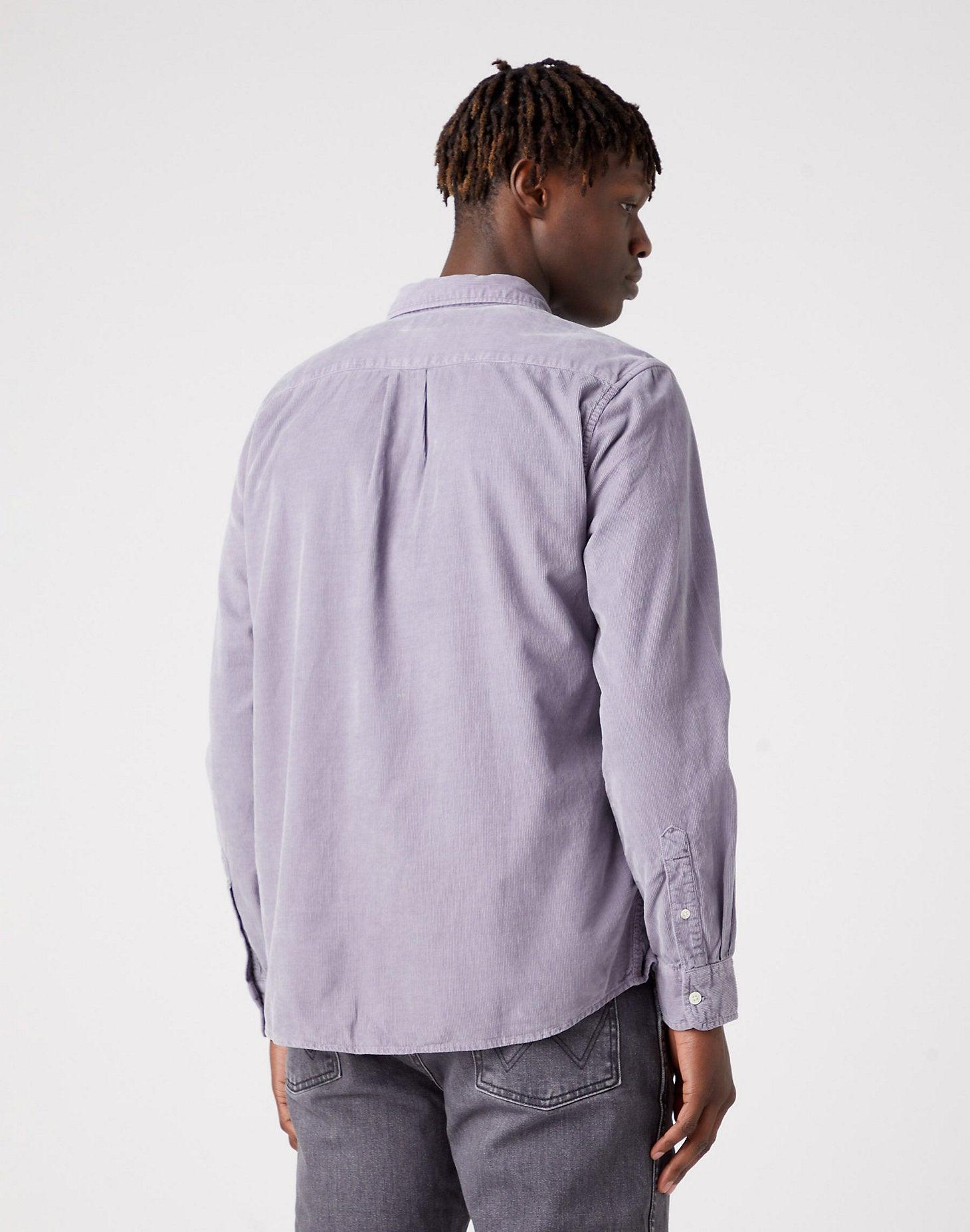 Camisa 1 Bolsillo 1 Purple Sage - ECRU